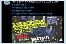 Panelaço contra bolsonaro na zona norte foi geral baguio tá loco brasil. Frota Reforca Convocacao Para Panelaco Contra Bolsonaro