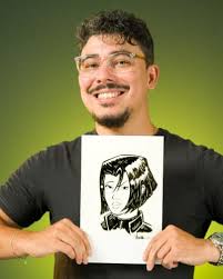 American Comic-Style Headshot (Female)