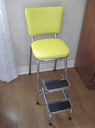 Alibaba.com offers 1,020 kitchen step chair products. Vintage Yellow Chrome Kitchen Step Stool By Cesare Chrome Furniture Fabfindsblog