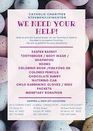 Where to donate to nyc charities. Turning Point Easter Baskets