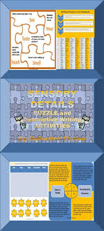 Sensory Details Engaging Activities For Tactile Visual And Auditory Learners Included A Sensory Details Descriptive Writing Activities Descriptive Writing