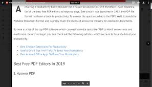 10 Best Free Pdf Reader Software For Windows 2019 Edition