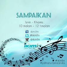 Aku wanita yang punya cinta di hati dan dirimu dan dirinya dalam hidupku mengapa terlambat reff: Ikimfm Ekspresi Bersama Dj Faiz Hj Othman Ikimfm Sampaikan Jom Dengarkan Lagu Lagu Kegemaran Anda Bersama Kami Hiburan Mendidik Jiwa Facebook