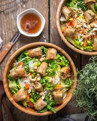 Bo Bun Vegetarien Cuisine Moi Un Mouton Recette En 2020 Bo Bun Alimentation Recettes Minceur