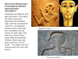They made their own eyeliner from lead salts. Ancient Egyptian Hairstyles Were There Different Types Of Hairstyles For Different Ages And Social Status Jobs Hairstyles Are Different With Age And Ppt Download