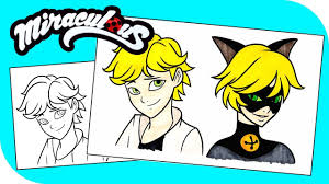 Do you like this video? Cat Noir And Adrien Coloring Pages Miraculous Ladybug Cat Noir Coloring With Markers Youtube