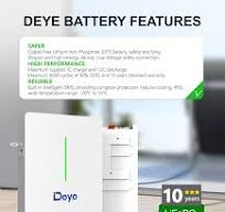 Deye ESS RW-F10.6 Low Voltage Storage Battery