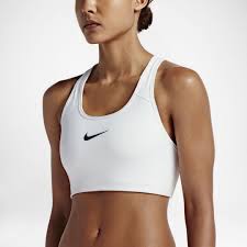 Nike Swoosh Women S Sports Bra Size 2xl White Medium Support Sports Bra White Sports Bra Women S Sports Bras
