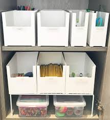 Office supply closet organization ideas. 40 Creative Office Organization Ideas Craftsy Hacks