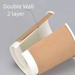 Double Wall Paper Cups | Custom Logo Printed | Hollow Hot ...