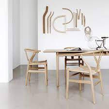 Wegner's signature, and the serial number. Carl Hansen Ch24 Wishbone Chair Frame Oak Ambientedirect