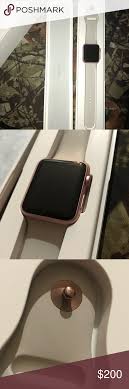 Apple Watch 42mm 7000 Series Aluminum Ion X Glass Apple Watch Sport Apple Watch Sport Apple Watch Sport 42mm Rose Gold Apple Watch