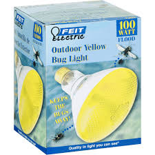 Feit Electric Bug Light Flood Outdoor Yellow 100 Watt Shop Bevmo