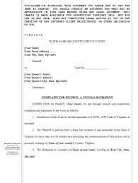 How long does it take to get a divorce in virginia? Va Divorce Forms Sample Fill Online Printable Fillable Blank Pdffiller