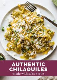 Easy Chilaquiles Verdes Isabel Eats Recipe In 2020 Mexican Food Recipes Mexican Food Recipes Easy Chilaquiles Recipe