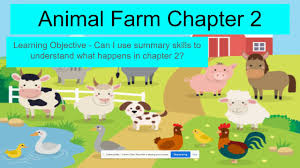 Get a detailed summary and analysis of every chapter in the book from bookrags.com. Animal Farm Chapter 2 Part 1 Youtube