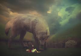 A Big Wolf Big Wolf Fantasy Wolf Animal Companions See more ideas about wolf, animals wild, beautiful wolves.