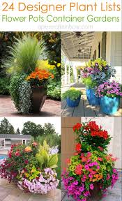 I hope you found some flower pot ideas that will make their way onto your front porch this season. 24 Stunning Container Garden Planting Ideas Patio Flower Pots Potted Plants Patio Flower Pots Outdoor