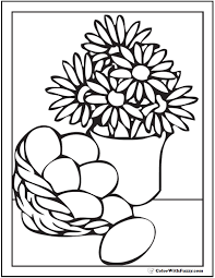 Flower coloring pages for adults simple. 102 Flower Coloring Pages Print Ad Free Pdf Downloads