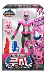 Mini Commando Super Dinosaur Power Ranger Figure Lucy