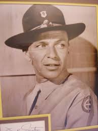 Framed FRANK SINATRA (Ole Blue Eyes) Autograph with Photo 'From Here to  Eternity