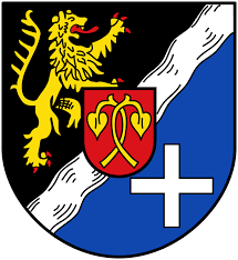 deu rhein pfalz kreis coa rhein pfalz kreis wikipedia heraldy heraldry laurel