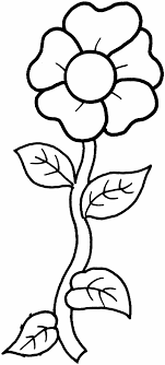 Here is a collection of flowers coloring pages to print out for your kids. A Single Flower Free Printable Coloring Pages For When They Want To Make Flowers Printable Flower Coloring Pages Rose Coloring Pages Flower Coloring Pages