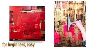 Haha unfortunatly my batteries run out in the camera so one scene gets skipped sorry! Abstrakte Malerei Acryl Simples Werkzeug Einfache Technik Anfanger Squeegee Dubai Khalifa