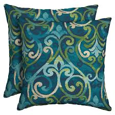 Garden Treasures Salito Marine 2 Pack Salito Marine And Paisley Square Throw Pillow Outdoor Decorative Pillow Lowes Com In 2020 Square Throw Pillow Outdoor Decorative Pillows Throw Pillows