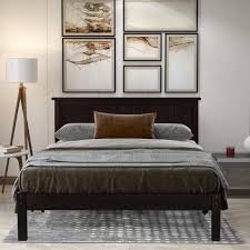 With wards credit, it's easy to finance bed frames with low monthly payments. Queen Platform Bed Frame 2021 Upgraded Wooden Queen Bed Frame With Headboard Great For Boys Girls Kids Teens Adults Queen Bed Frame No Box Spring Needed Modern Bedroom Furniture Brown W7439 Walmart Com