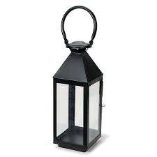 I'm so enjoying my bronson industrial black iron lantern. Tall 17 Inch Black Metal Candle Lantern