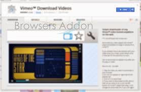 Instala la extensión de chrome para empezar. How To Download Videos From Vimeo In Google Chrome Browsersaddon