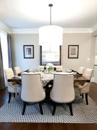 Houzz Small Living And Dining Room Square Dining Tables Dining Room Contemporary Rug Under Dining Table