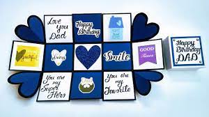You have provided many special memories for me on my birthdays. Special Birthday Card Idea For Dad Handmade Birthday Card For Father Tutorial Youtube