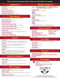Visit the official career website of zaxby's to make an application to the. Zaxby S Application Pdf Fill Online Printable Fillable Blank Pdffiller