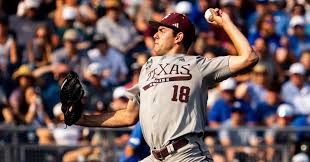 Los Angeles Angels select Texas A&M LHP Ryan Prager in 2024 MLB Draft