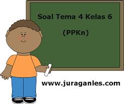 Soal Tematik Kelas 6 Tema 4 Kompetensi Dasar Ppkn Juragan Les