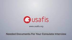 Business service in new york, new york. Usafis Organization Needed Documents For Your Consulate Interview