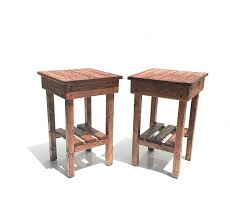 Our rustic collections include appalachian, log cabin, natural edge, tree ring, winter white, and barrel end tables. Furniture Night Stand Set End Table Set Two Rustic End Table 2 Rustic Side Table Bedside Table Aged Vintage End Table Handmade Custom New Materials Farmhouse Table Living Room Furniture