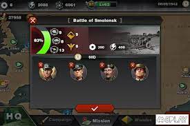 A mighty army will lead all players; Download World Conqueror 3 V1 2 40 Apk Mod Unlimited Medals For Android