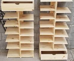 Mueble para zapatos de madera 76x30x100 cm. Porta Zapatos De Madera De Pino Muebles Rusticos Jopa Facebook