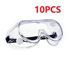 Selection of protective eyewear appropriate for a given task should be made based on a hazard assessment of each activity. Buy Lbb Parts 10pcs Safety Goggles Over Glasses Lab Work Eye Protective Eyewear Clean Lens Seal Eye Protection Goggles Anti Viru Safety Goggles Over Glasses Soft Clear Antivirus Fog Online In Lebanon B086cbd6k3