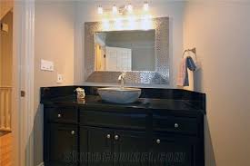 In this video, i am sharing a rustoleum countertop transformation! Absolute Black Granite Bathroom Countertop From Canada 245931 Stonecontact Com