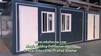 China Magic Folding Container House , Container Office, Prefab Shelter,  Emergency house