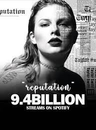 Celebrating the arrival of the folklore album to 8 billion streams