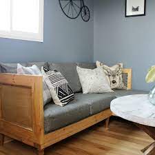 Not a lot has changed in that room since then. How To Build A Couch Yep For Real