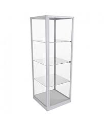 Cherished memories begin with a curio cabinet or glass display cabinet. Etgl 600 Essentials Tower Glass Display Fully Assembled Showfront