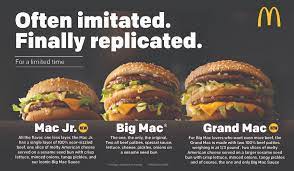 Mcdonald S Big Mac Now Comes In Bigger And Smaller Sizes
