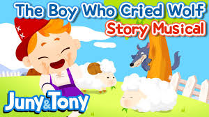 The Boy Who Cried Wolf Story Musical For Kids Aesop S Fables Juny Tony By Kizcastle Youtube