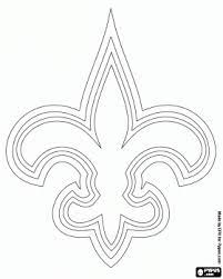Some of the coloring page names are lsu tigers football new orleans saints fleur de lys, louisiana state symbols new orleans saints logo saints, catch nfl season schedule calendar, womens louisiana football shirt glitter geaux saints lsu, lsu geaux tigers coloring, 17 best images about. Nfl Logos Coloring Pages Printable Games 2 New Orleans Saints Logo Nfl Logo New Orleans Saints